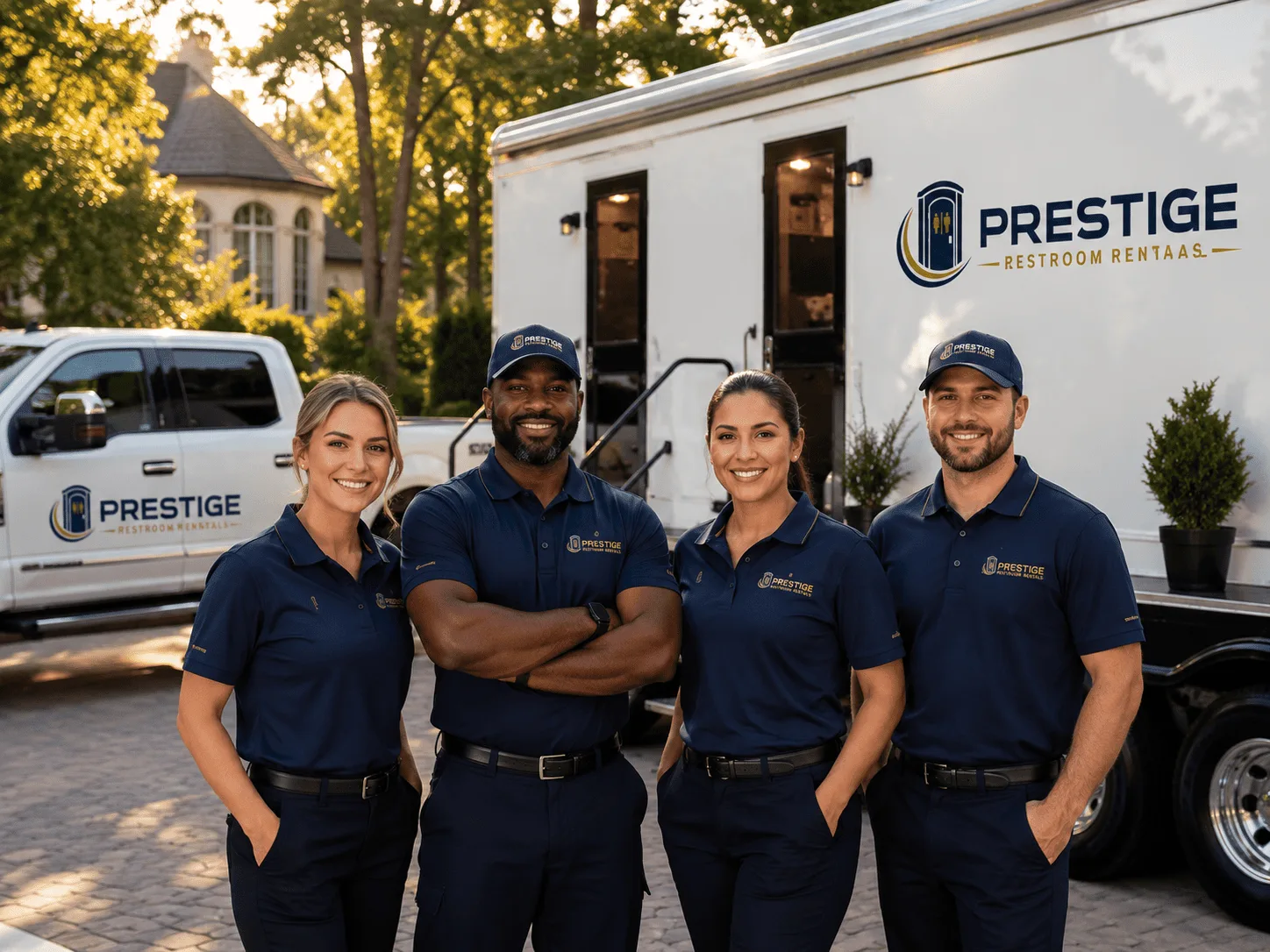 Trusted Luxury Portable Restrooms company in Hewitt, WI